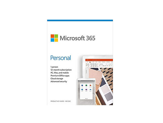 Microsoft Office 365 Personal for 1 user (Windows/Mac)